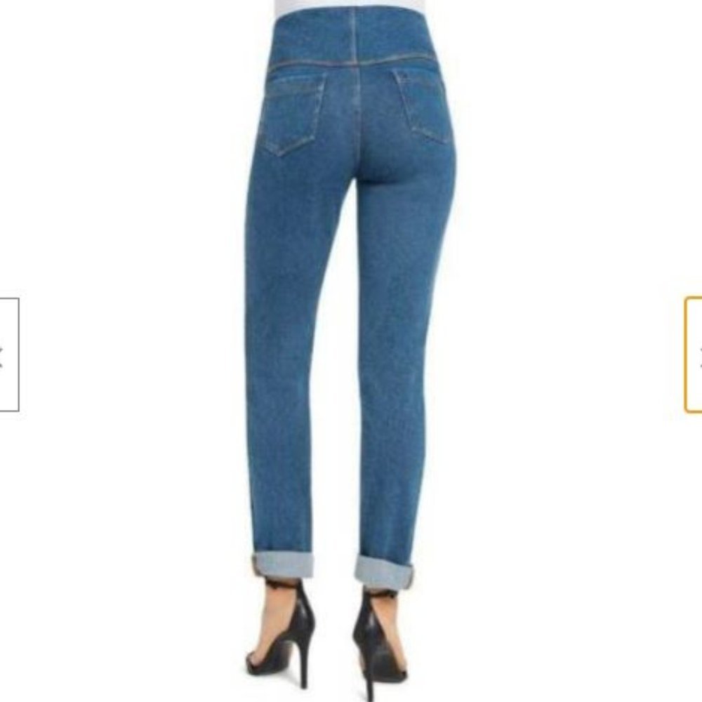 LYSSE Slimming Boyfriend Denim Leggings X-Small - Picture 5 of 9